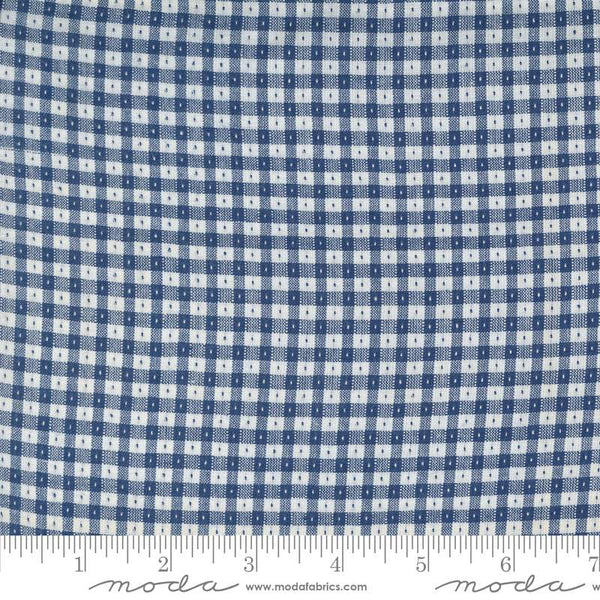 Denim & Daisies Wovens Gingham By Fig Tree & Co. For Moda Midnight Jeans