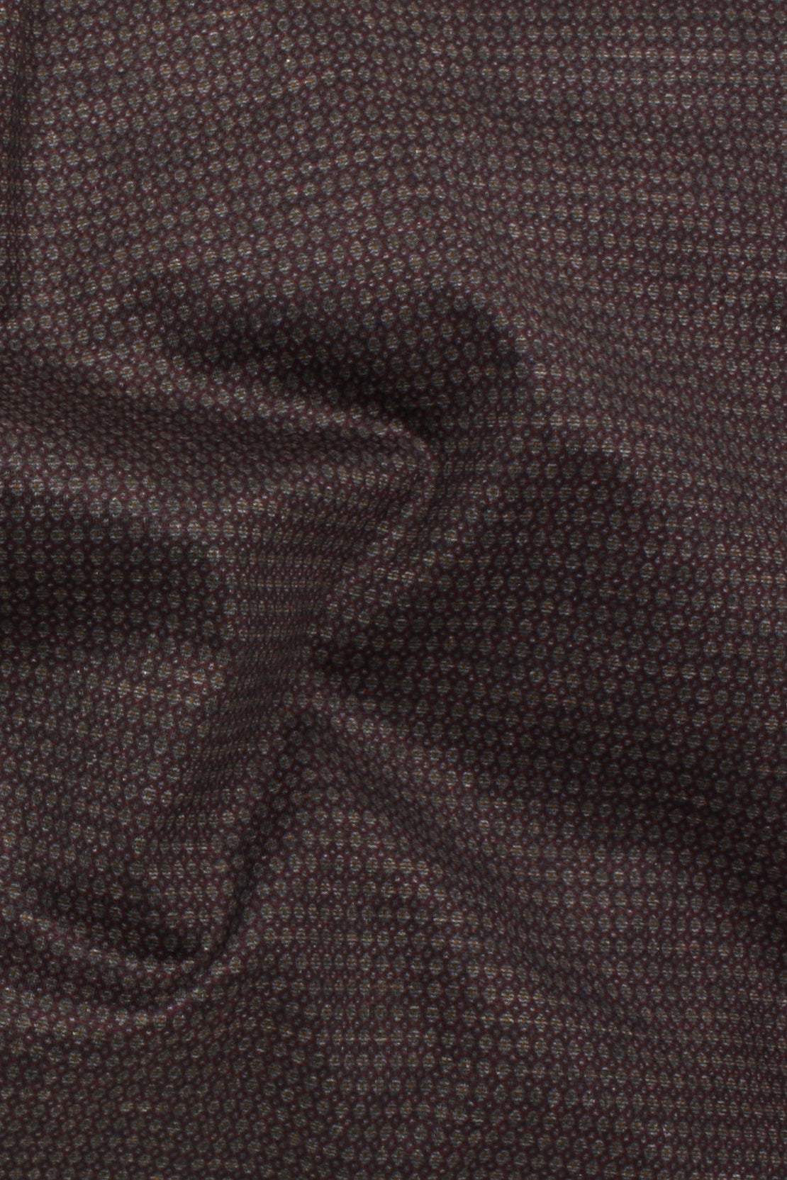 Diamond Ponte Knit Dark Wine Mix