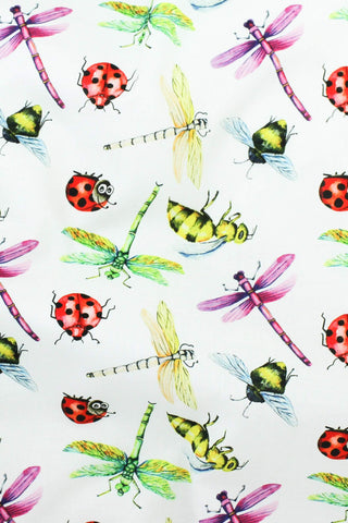 Digital Bugs Lawn White / Multi