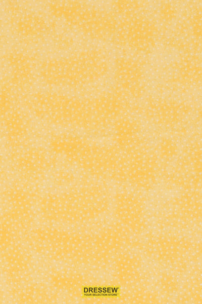 Dots & Splotches Flannelette Yellow / White