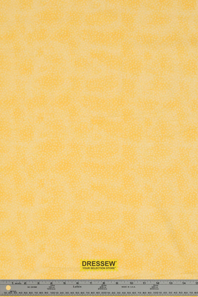 Dots & Splotches Flannelette Yellow / White