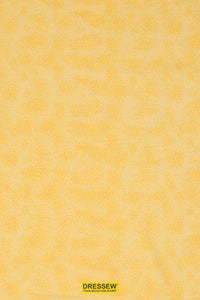 Dots & Splotches Flannelette Yellow / White