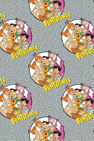 Flintstones Stone Age Family Grey