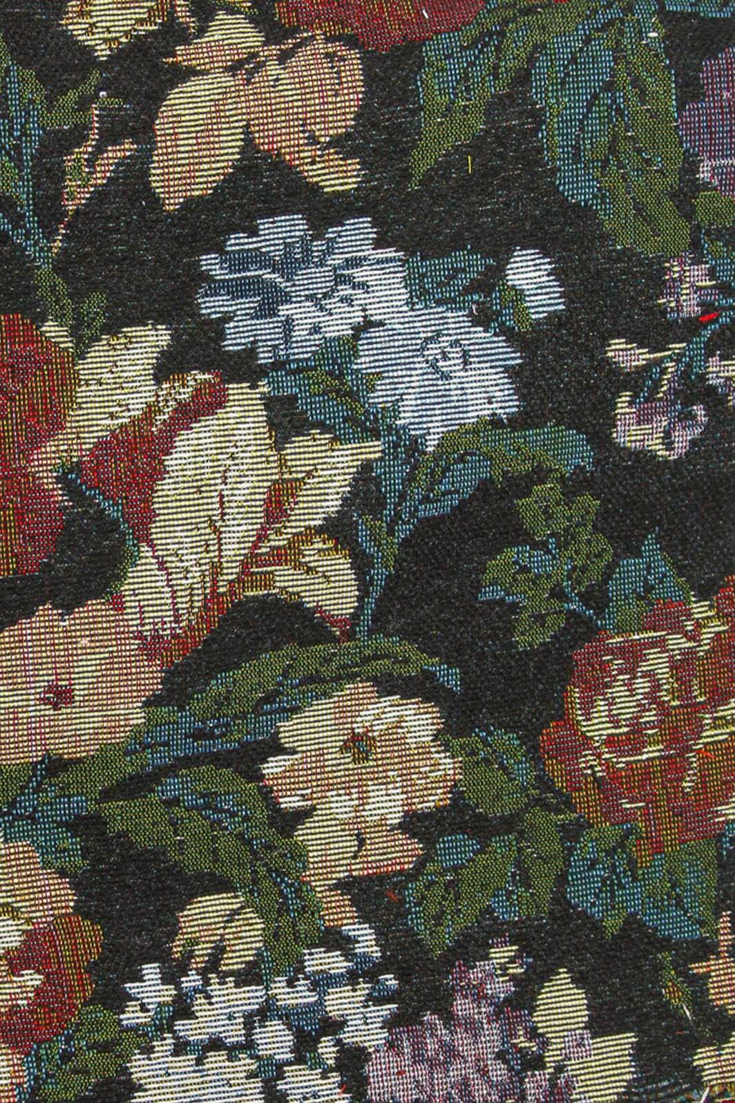 Flower Toss Tapestry Black / Multi
