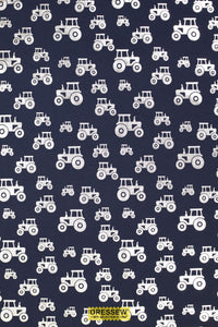 Foil Tractor Lycra Jersey Navy / Silver