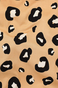 Frida Animal Spots Apricot / Black