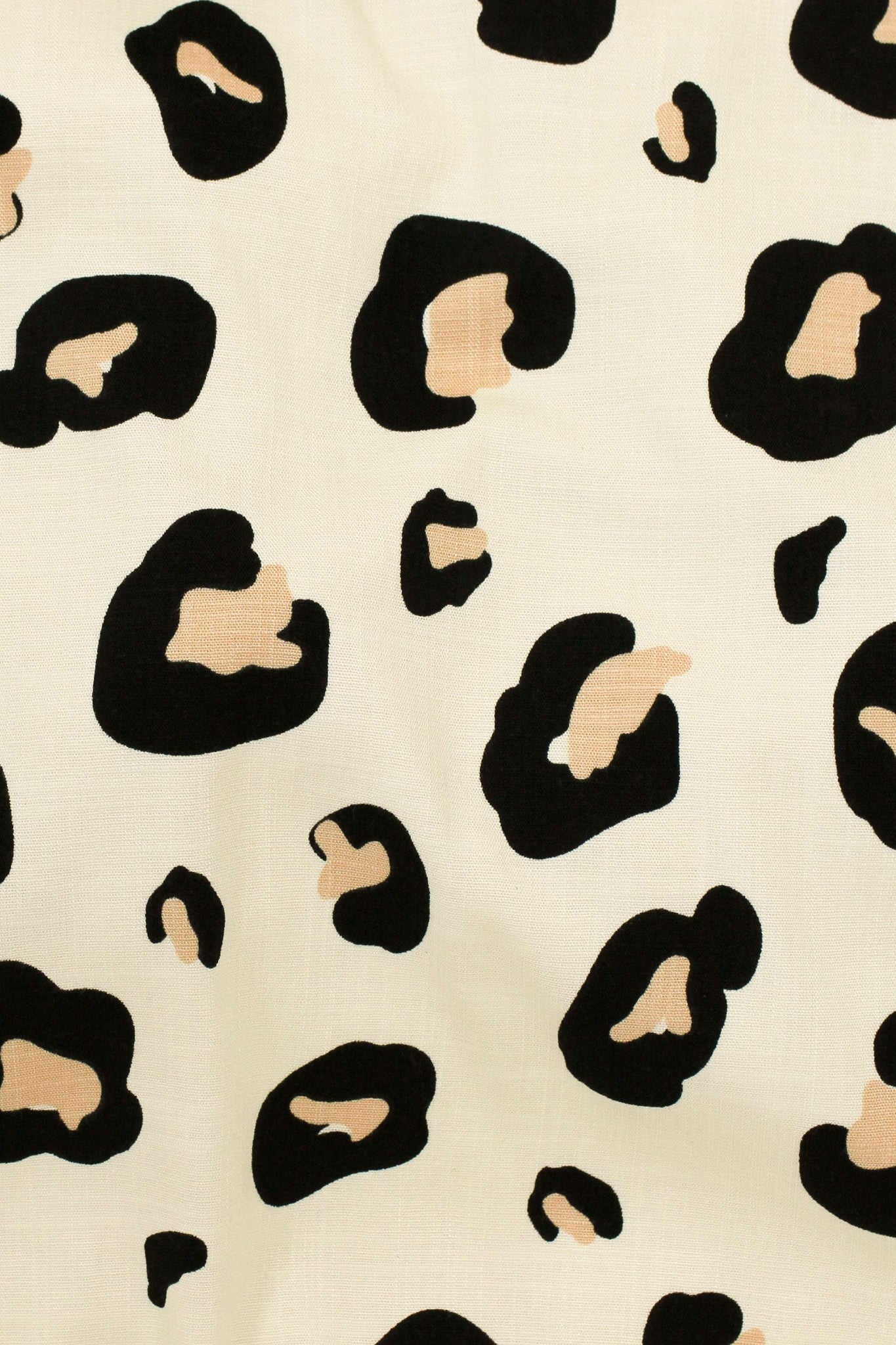 Frida Animal Spots Ecru / Black