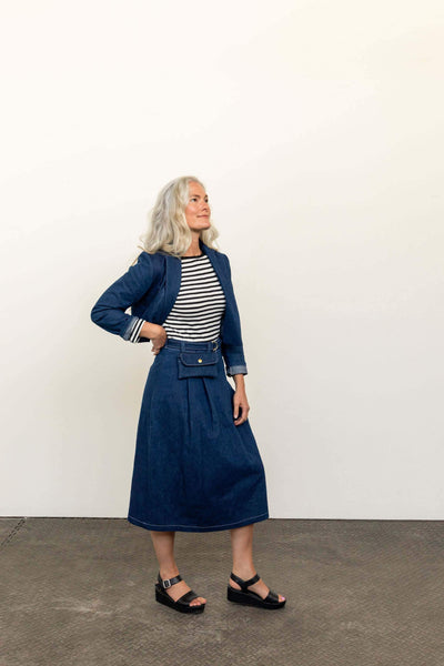 Friday Pattern Co. Bernadette Skirt