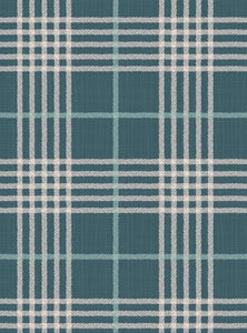 From Far And Wide Purely Plaid By Kate & Birdie Paper Co. Dark Teal