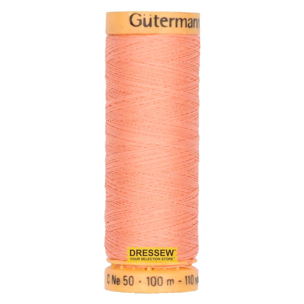 Gütermann Cotton Thread 100m #4980 Light Salmon