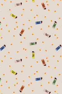 Halloween Trick Or Treat By Rifle Paper Co. For Cotton + Steel Fabrics Natural