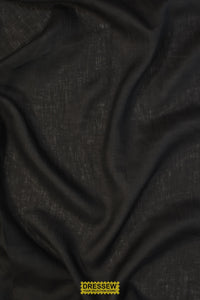 Handkerchief Linen Black