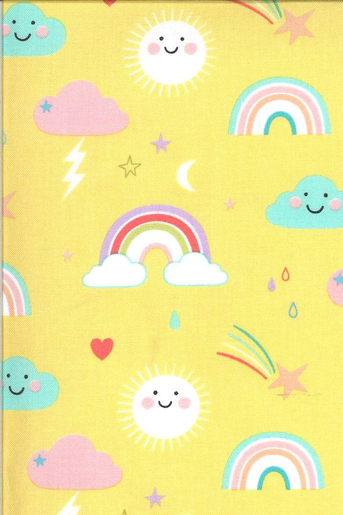 Hello Sunshine Rainbows By Abi Hall For Moda Sunshine