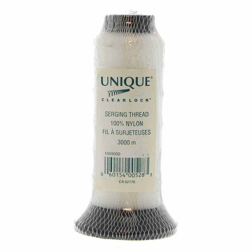 Invisible Serger Thread Cone 3,000m Clear