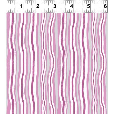 Jungle Jive Wavy Stripes Pink