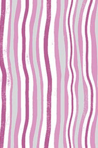 Jungle Jive Wavy Stripes Pink