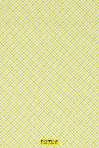 Lattice Flannelette Green Mix