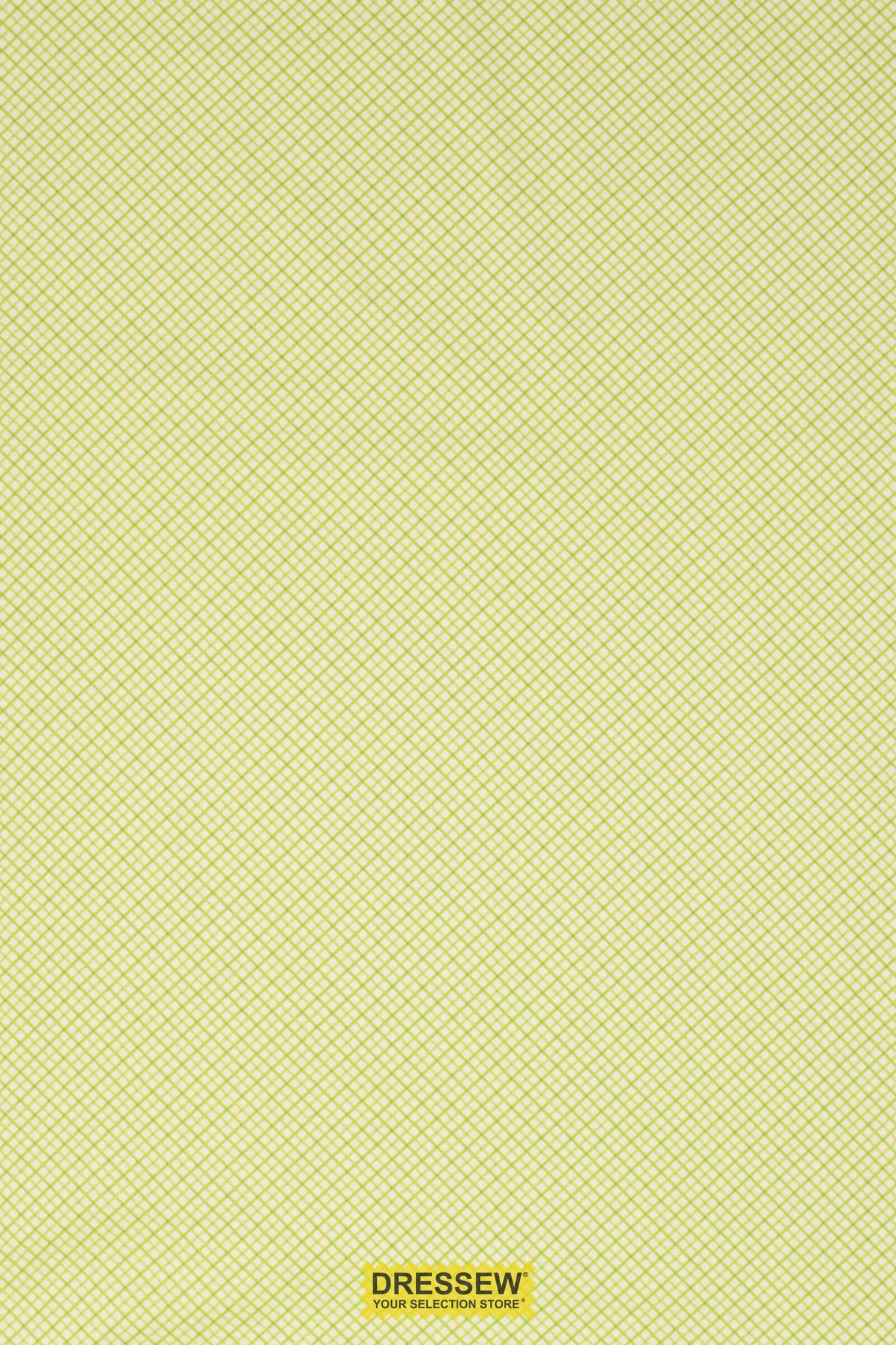 Lattice Flannelette Green Mix