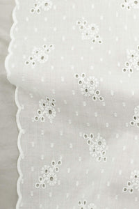 Layla Eyelet Off White