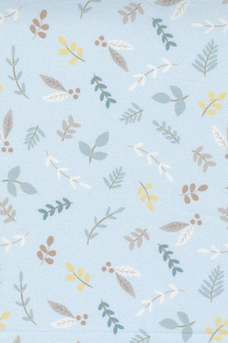 Little Ducklings Foliage Sprigs By Paper And Cloth For Moda Blue