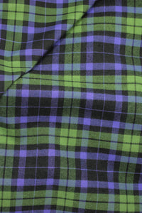 Lorna Bamboo Plaid Kelly / Purple