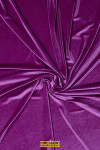 Lycra Velvet Orchid