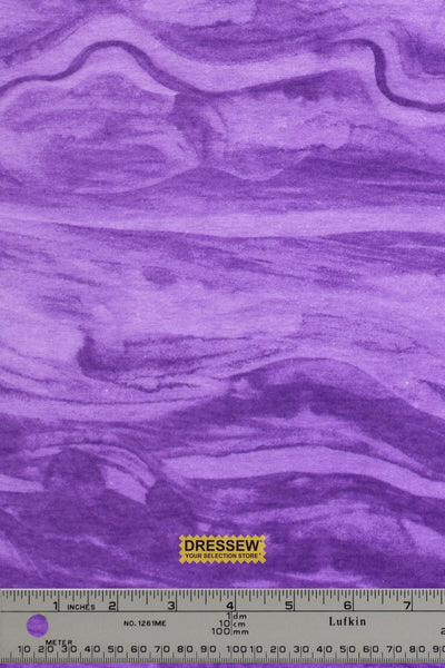 Marble Flannelette Purple Mix