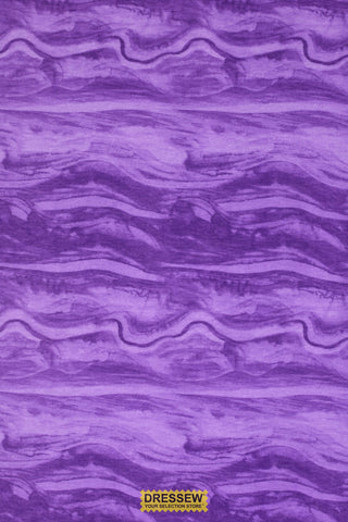 Marble Flannelette Purple Mix