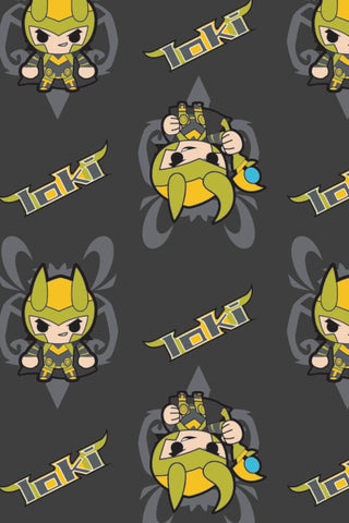 Marvel Kawaii II Mini Loki Charcoal