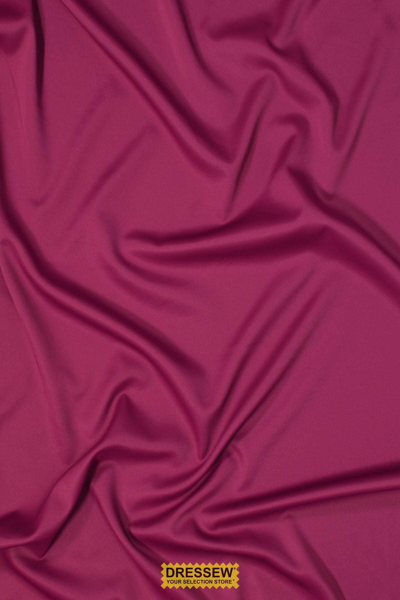 Matte Stretch Satin Burgundy