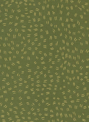 Meadowmere Flutters By Gingiber For Moda Fern / Metallic