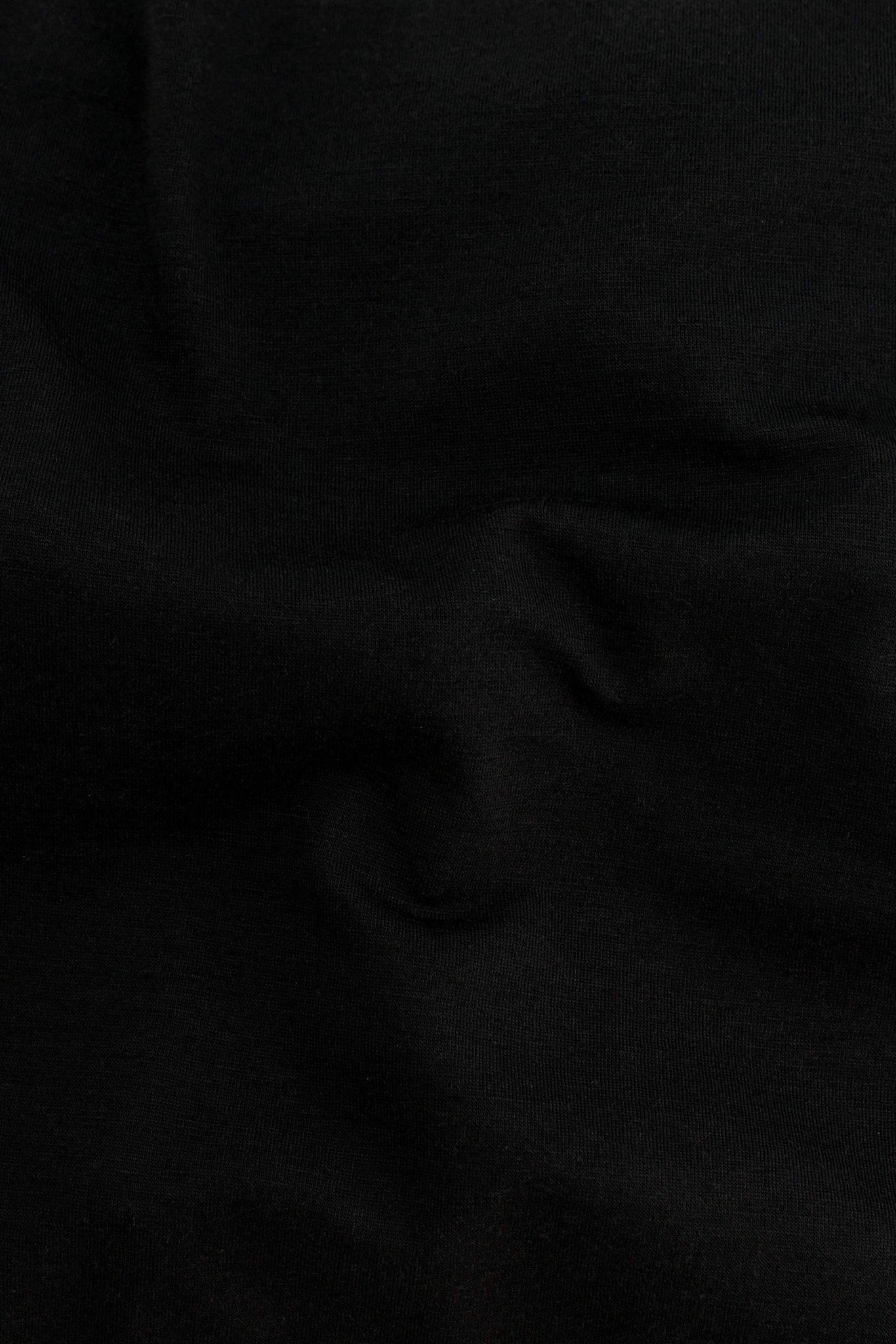 Merino Wool Jersey Black