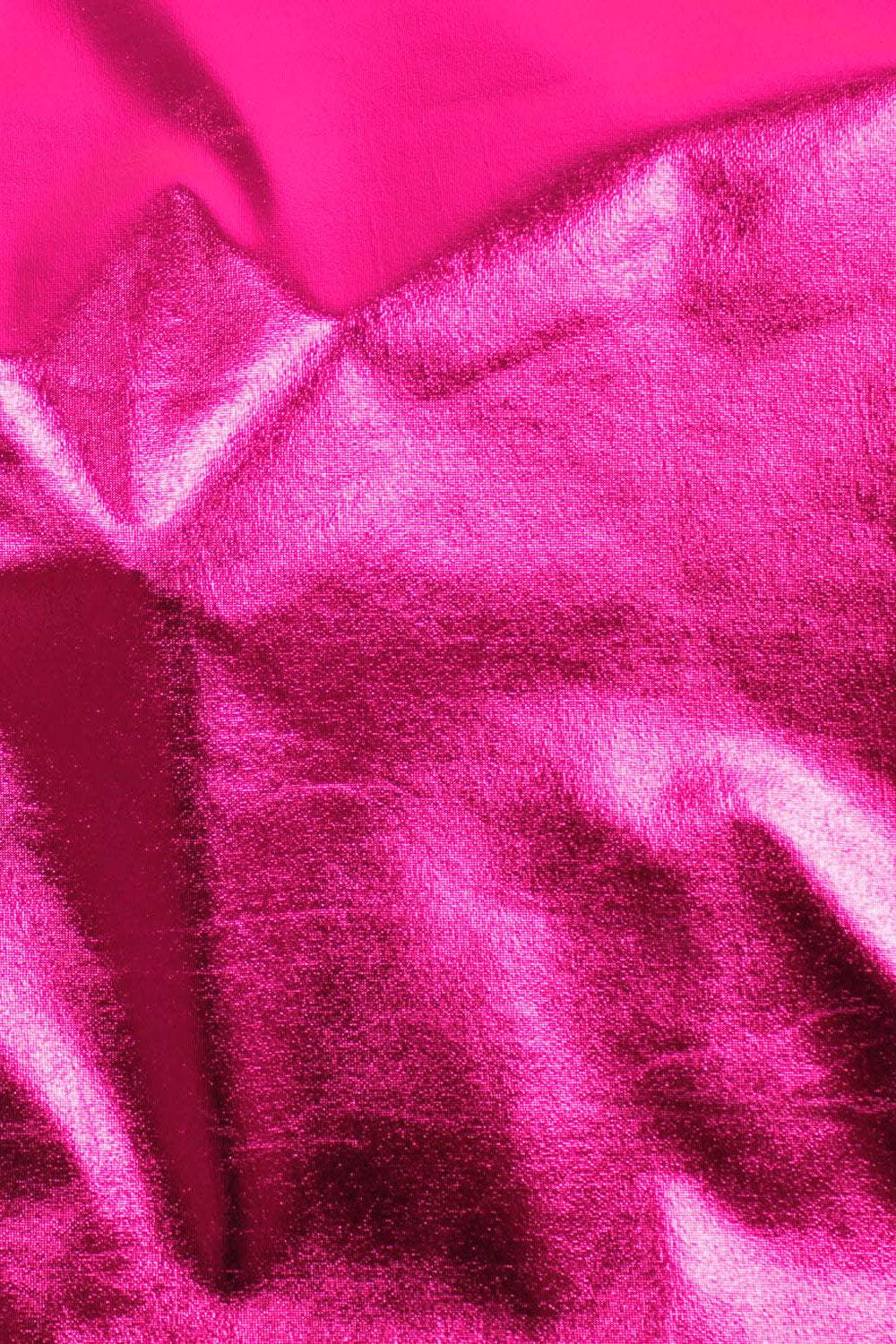 Metallic Knit Fuchsia