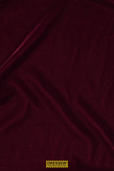 Microfibre Velvet Burgundy