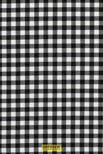 Mixology Gingham Black / White