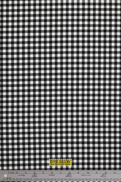 Mixology Gingham Black / White