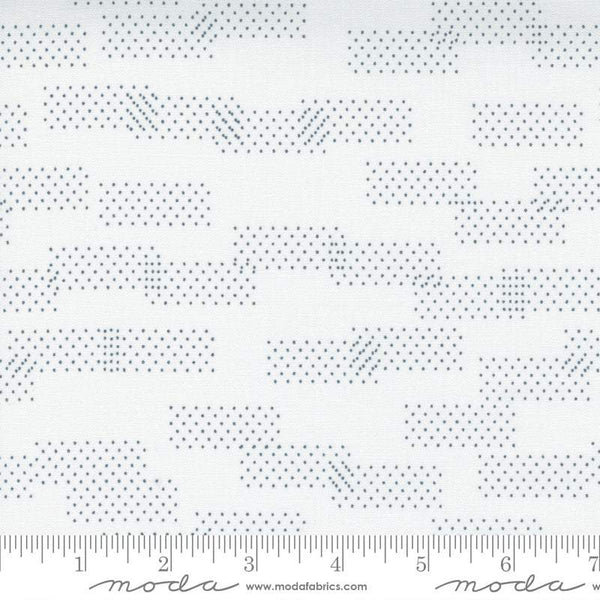Modern Background Even More Paper Washi Dot By Zen Chic For Moda White