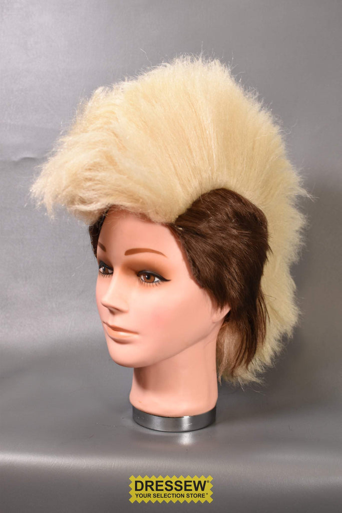 Mohawk Punk Wig Blonde Brown Dressew Supply Ltd