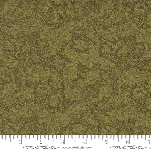 Morris Manor Bachelors Button By Barbara Brackman For Moda Sage