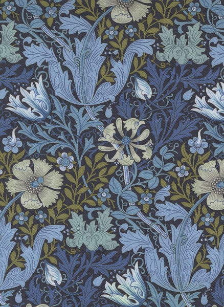 Morris Manor Compton Floral By Barbara Brackman For Moda Twilight