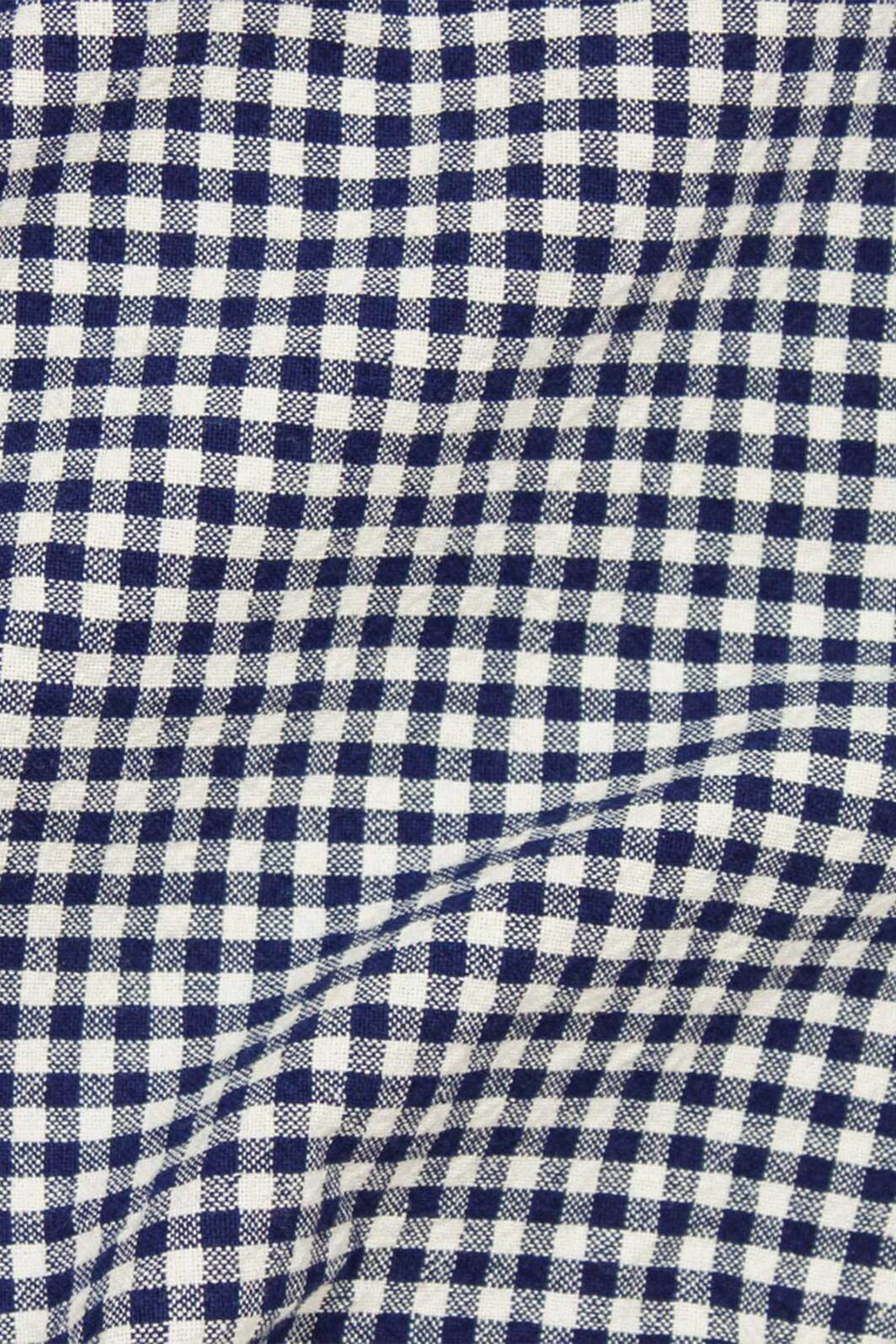 Organic Gingham Navy