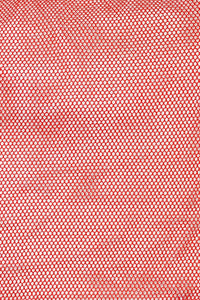 Party Mesh Red / Metallic Silver