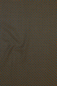 Picasso Small Circle Poplin Brown / Teal