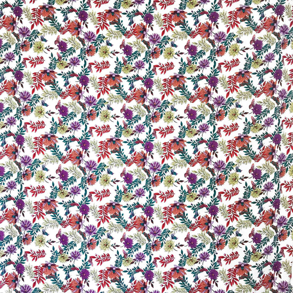 Picasso Spring Garden Poplin White / Multi