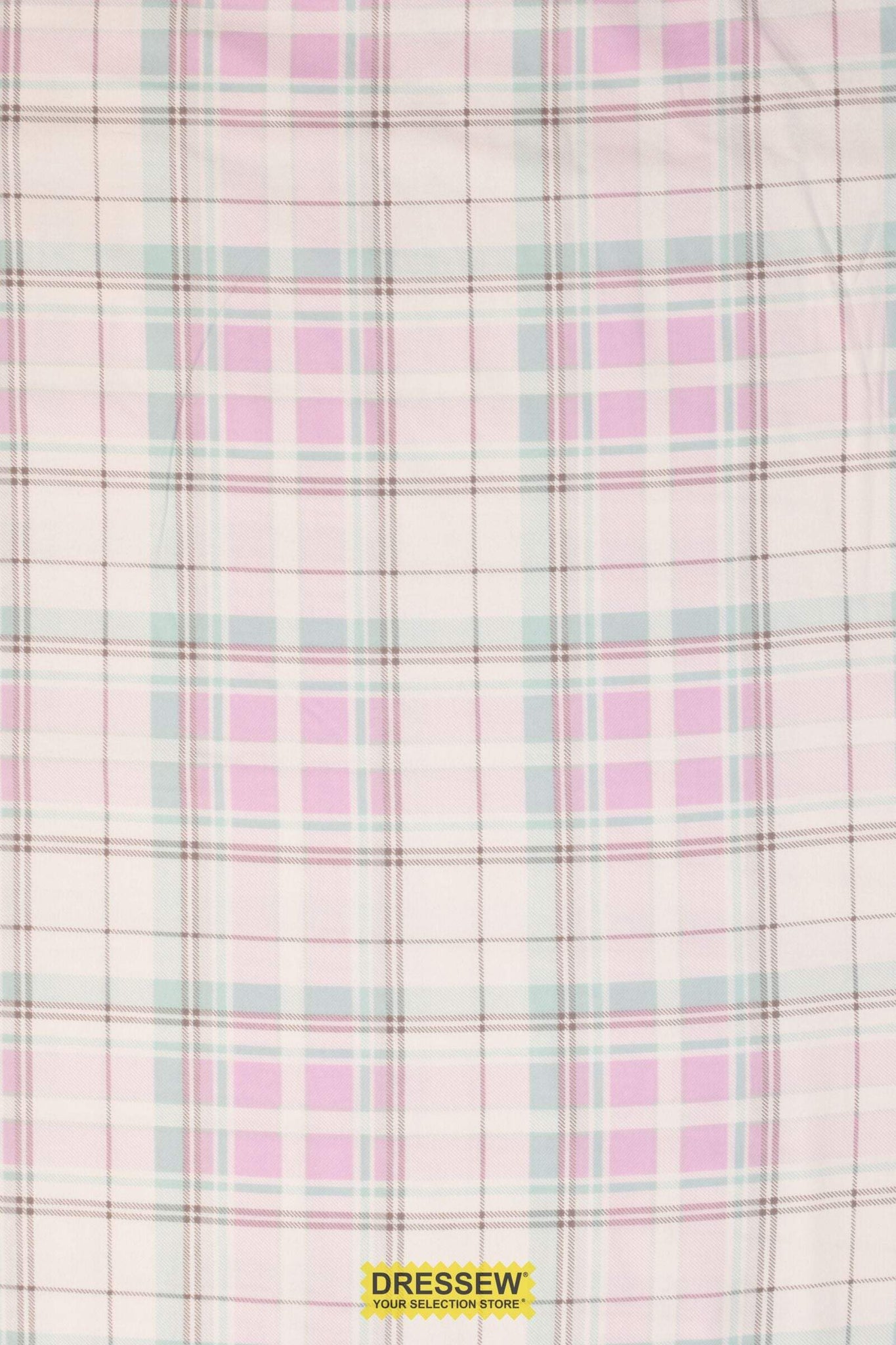 Plaid Flannelette Orchid / Mint