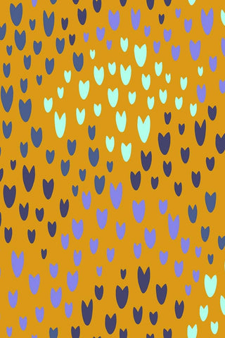 Pop Summer of Love By Nieves Herranz For Cotton + Steel Gold Multi