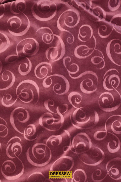 Premiere Embossed Velvet Plummet