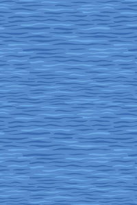 Puffin Rock Waves By Lewis & Irene Mid Blue