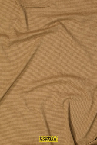 Rayon Blend Seersucker Tan