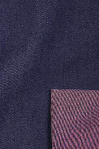 Reversible Stretch Denim Navy / Mauve